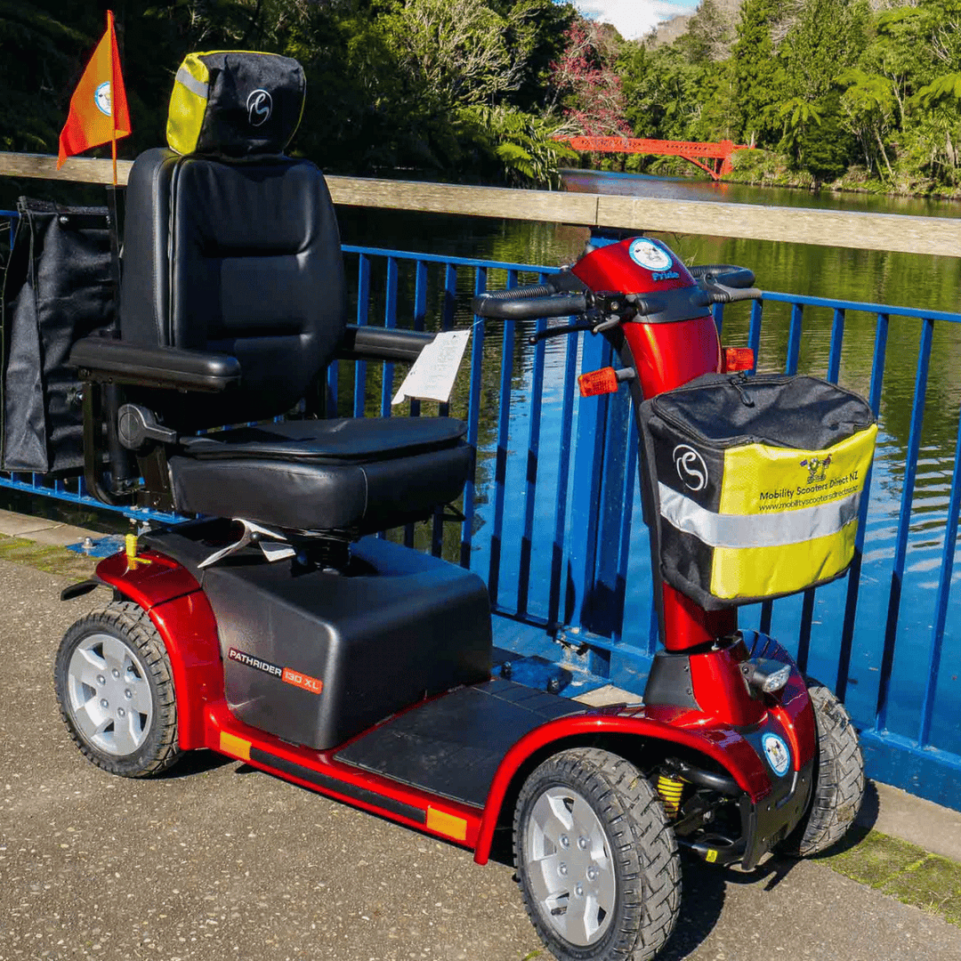 Pride Urban Mobility Scooter Red Ex-Demo Pride 130 XL Pathrider Mobility Scooter