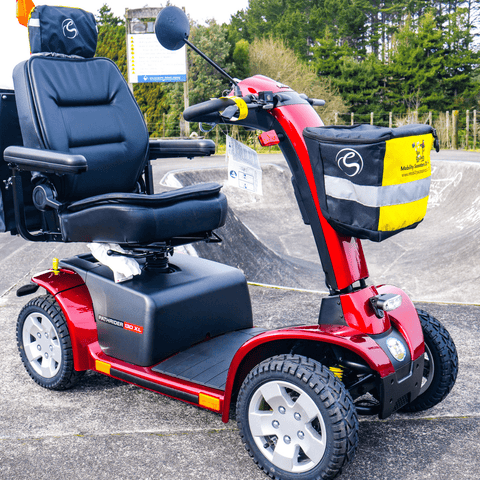 Pride Urban Mobility Scooter Red Pride 130 XL Pathrider Mobility Scooter