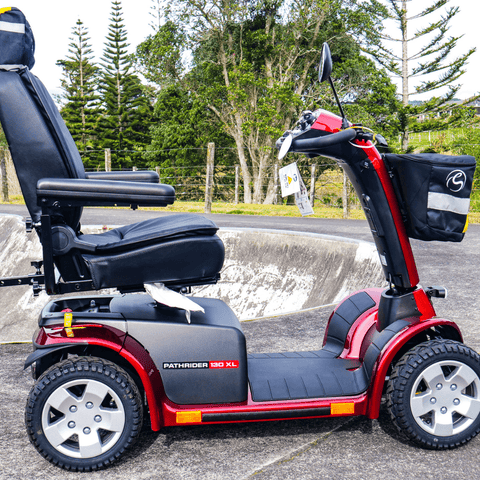 Pride Urban Mobility Scooter Red Pride 130 XL Pathrider Mobility Scooter