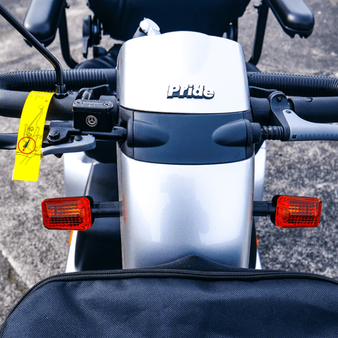 Pride Urban Mobility Scooter Silver Pride 130 XL Pathrider Mobility Scooter Silver