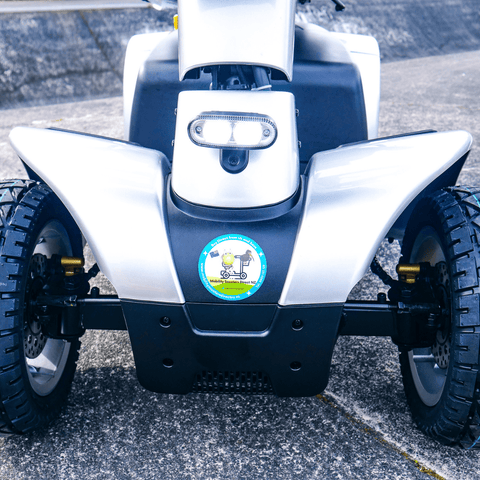 Pride Urban Mobility Scooter Silver Pride 130 XL Pathrider Mobility Scooter Silver