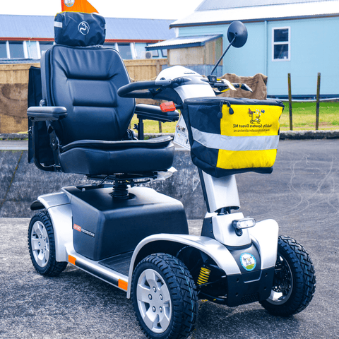 Pride Urban Mobility Scooter Silver Pride 130 XL Pathrider Mobility Scooter Silver