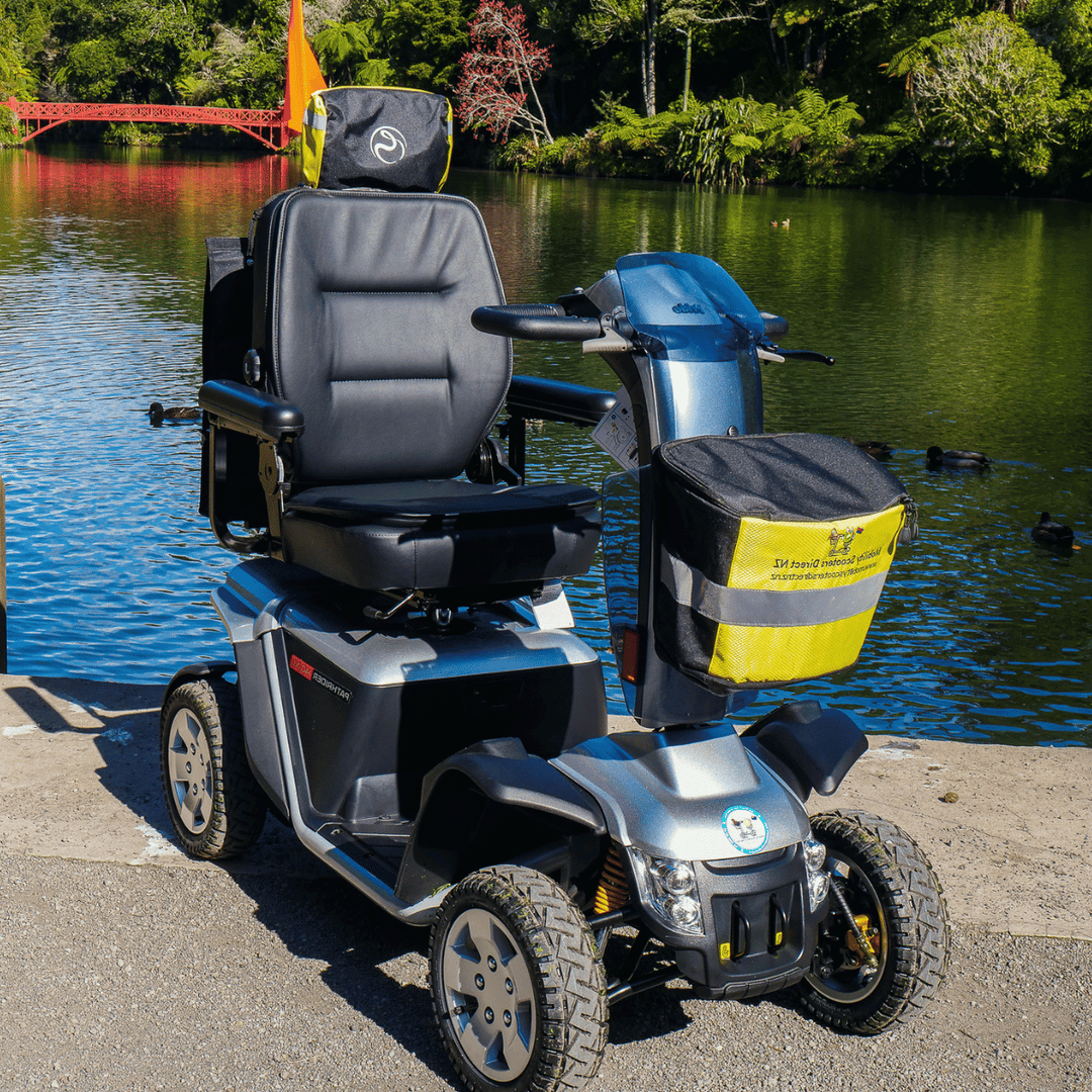 Pride Urban Mobility Scooter Silver Pride 140 XL Pathrider Silver Mobility Scooter