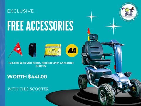 Pride All Terrain Scooters Pride Outback All-Terrain Mobility Scooter