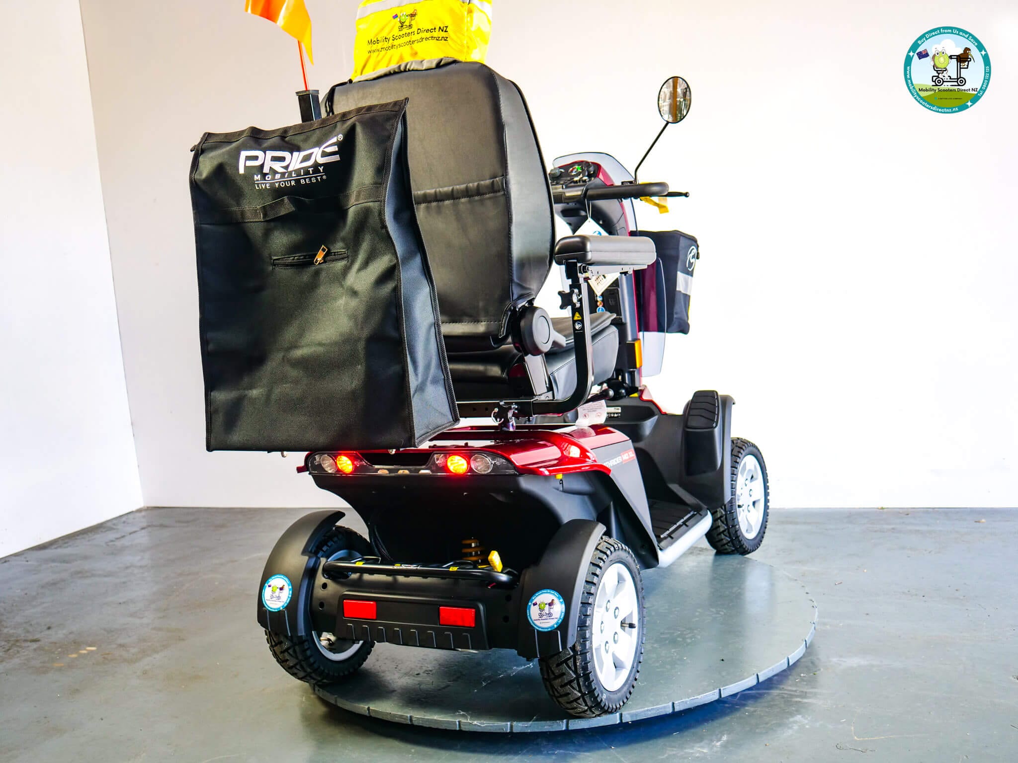 Pride Pathfinder 140 XL Red Mobility Scooter