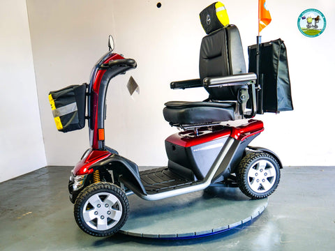Pride Urban Mobility Scooter Pride Pathfinder 140 XL Red Mobility Scooter