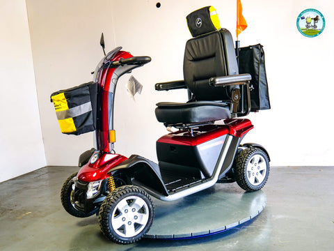 Pride Urban Mobility Scooter Pride Pathfinder 140 XL Red Mobility Scooter