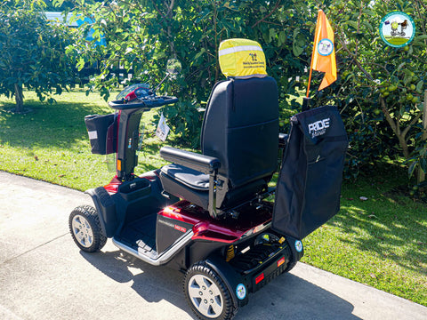 Pride Urban Mobility Scooter Pride Pathfinder 140 XL Red Mobility Scooter